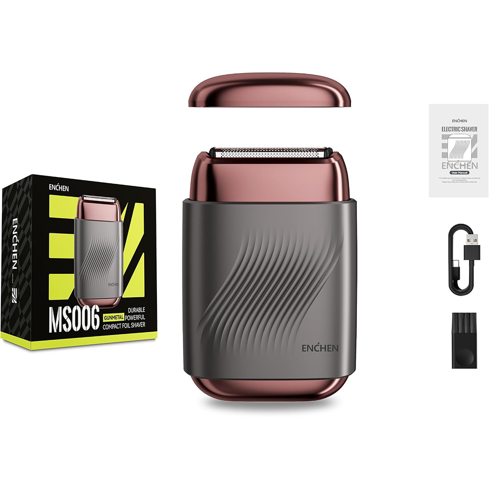Gambar produk ENCHEN Alat Cukur Elektrik Mini Electric Shaver Triple IPX7 600mAh 5W - MS006 - 8