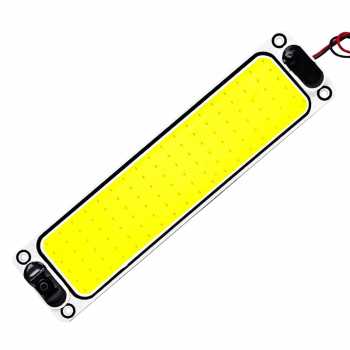 MERIS Chip LED Lampu COB Interior Mobil Cool White 8000K 12-80V 5.5W - COB60245-DC80-5