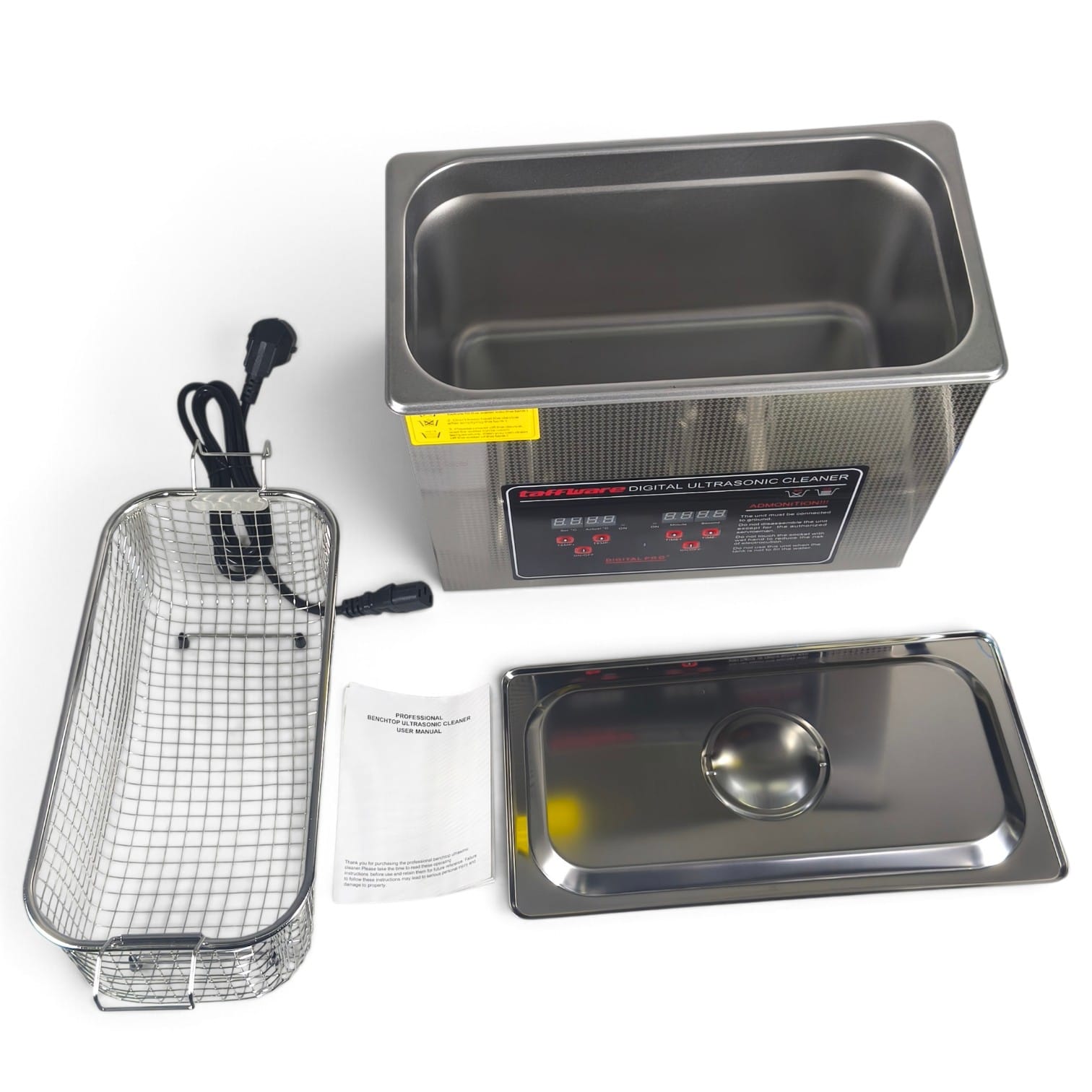 Gambar produk Taffware Mesin Pembersih Perhiasan Ultrasonic Cleaner Temperature 6L - KZ-D6 - 8