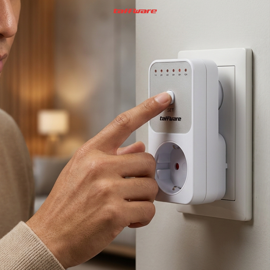 Gambar produk Taffware Stop Kontak Timer Switch Digital 6 Program EU Plug 16A 230V - W03 - 6