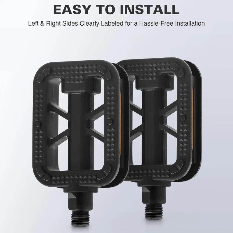 MOJIE Pedal Sepeda MTB Bike Anti Slip Plastic Bicycle Pedals - NP40 Gambar produk MOJIE Pedal Sepeda MTB Bike Anti Slip Plastic Bicycle Pedals - NP40 - 3