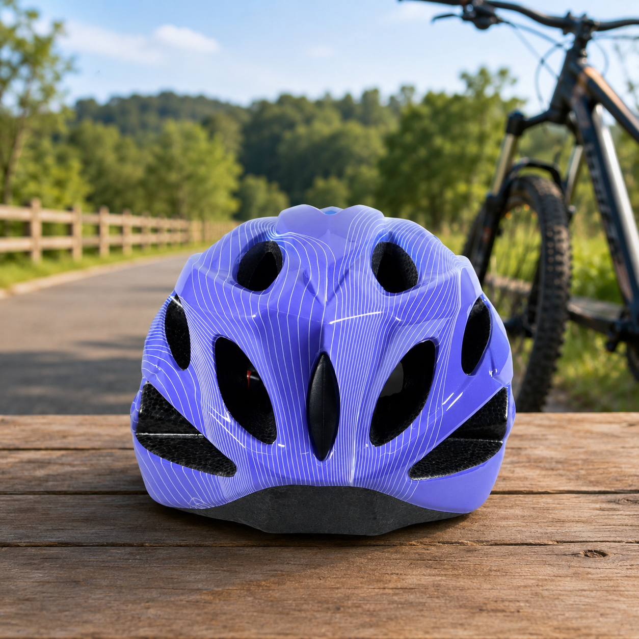 Gambar produk LOVIER Helm Sepeda Anak Scooter Bicycle Helmet Sports 18 Air Vent - K20 - 2