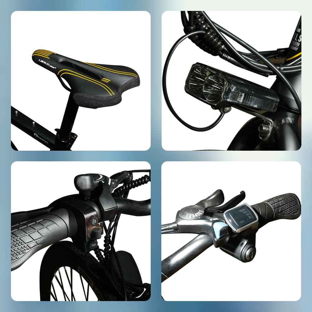 Gambar produk Lankeleisi Sepeda Listrik Gunung MTB 36V 10.4Ah - RS600 - 1
