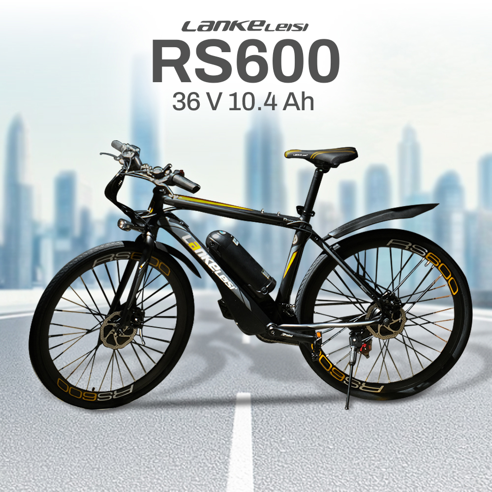 Gambar produk Lankeleisi Sepeda Listrik Gunung MTB 36V 10.4Ah - RS600 - Utama