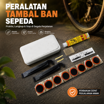 Gambar produk Reumofands Peralatan Portable Tambal Ban Sepeda - RM21388