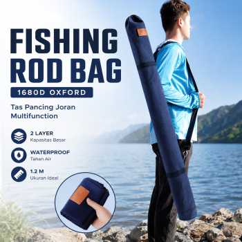 FISBAG Tas Pancing Joran Multifunction Fishing Bag Canvas - F-123
