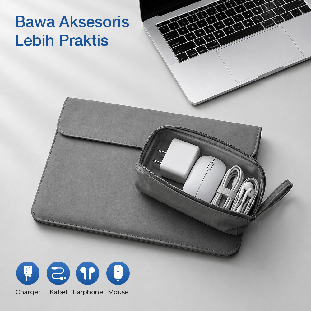 Gambar produk TAIKESEN Sleeve Case Laptop Macbook Pro Air M1 M2 M3 A2337 A2338 13 Inch - PW42 - 2