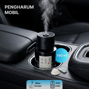 ELYSIAN Parfum Mobil Otomatis 3 Mode 200mAh Car Freshener 140ml - CAS-02