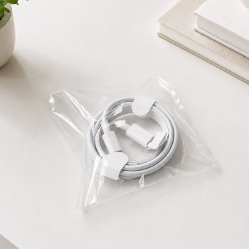 Gambar produk Kabel Charger Lightning to USB Type C Fast Charging 2.22A 1M - V12 - Kemasan