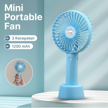 LivingSmart Kipas Angin Portable Genggam USB Mini Cooling Fan 1200mAh - SS-2