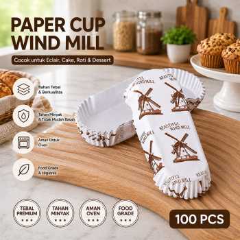 Myo Kertas Kue Muffin Cupcake Paper Cup Baking Food Grade 100 PCS - OXT-50