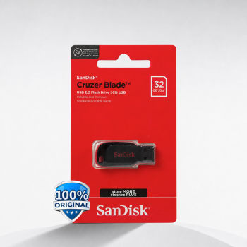 Gambar produk SanDisk Cruzer Blade Flashdisk Data Storage USB 2.0 Portable 32GB - SDCZ50