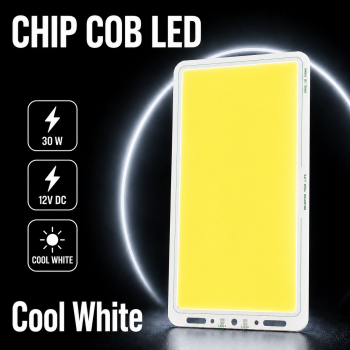 Lumetra Chip LED Lampu COB Floodlight Spotlight Cool White 12V 30W - COB1122-DC12-30