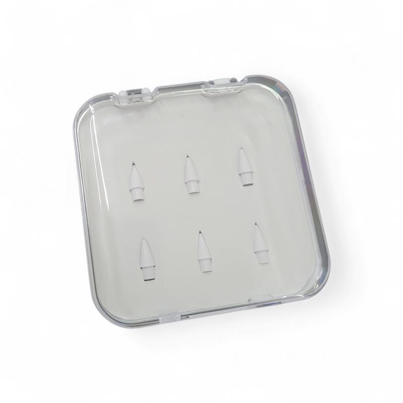 Gambar produk AIEACH Apple Pencil Tip Replacement Hard HB Nib 1st 2nd 6 PCS - HB6 - 1