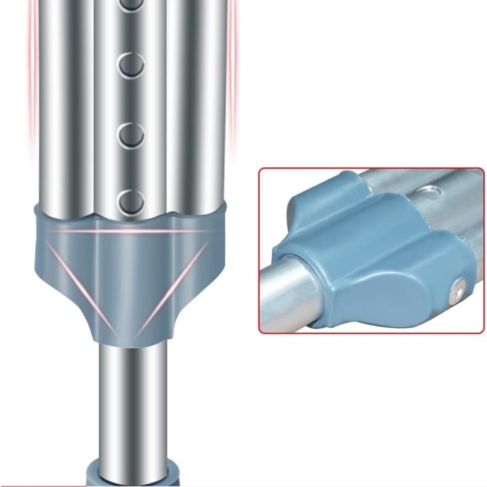 Gambar produk Moveta Tongkat Ketiak Kruk Alat Bantu Jalan Adjustable 9 Level 1 Pair - FST8150 - 4