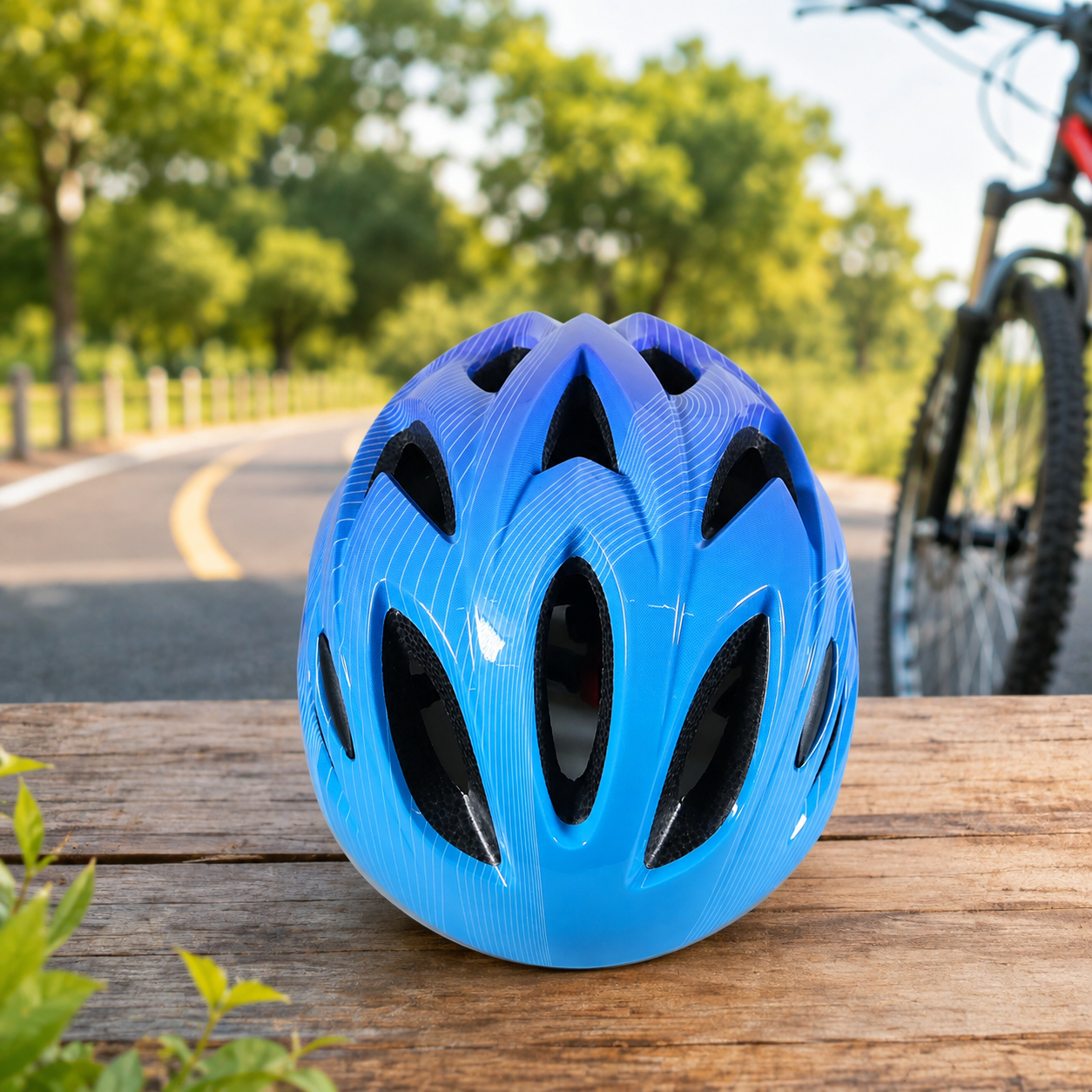 Gambar produk LOVIER Helm Sepeda Anak Scooter Bicycle Helmet Sports 18 Air Vent - K20 - 1