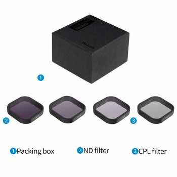 Gambar produk TELESIN ND CPL Camera Lens Filter Kit for GoPro Hero 9/10/11/12 - GP-FLT-903 - 8