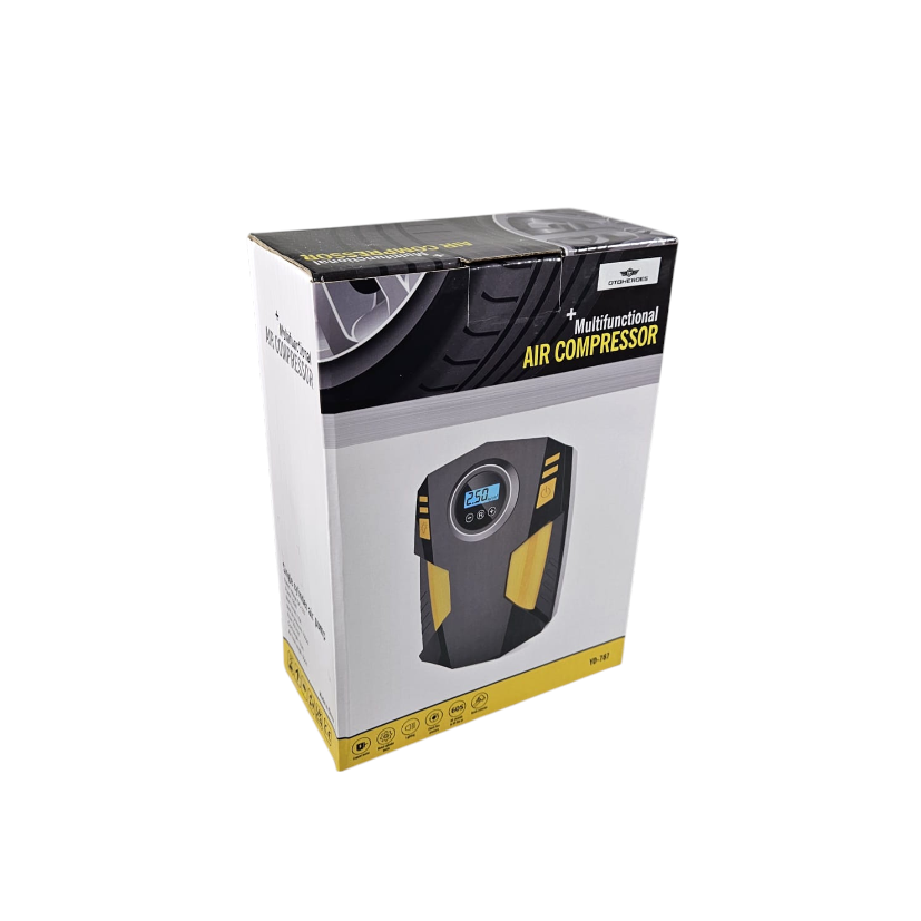Gambar produk OTOHEROES Pompa Sepeda Portable Wired Mini Pump 150 PSI - YD-787 - Kemasan