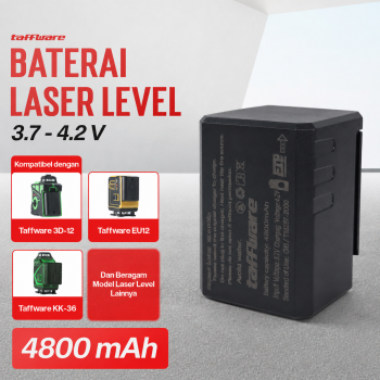 Taffware Baterai Laser Level 3D Isi Ulang Rechargeable Battery - BM02