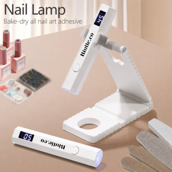 Biutte.co Pengering Kutek Kuku UV Lamp Nail Dryer 180mAh with Stand - YZD-BBX