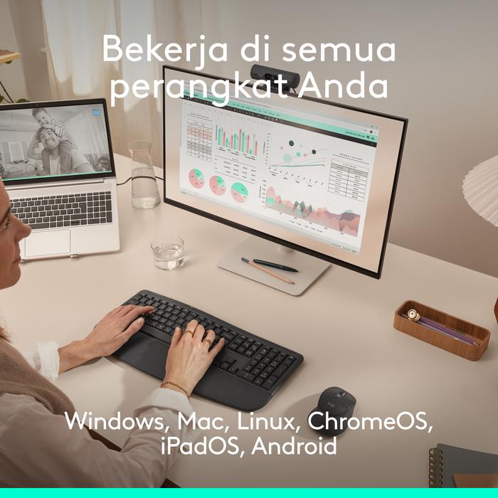 Gambar produk Logitech Mouse Wireless Bluetooth Signature Comfort Plus - M850 L - Kemasan