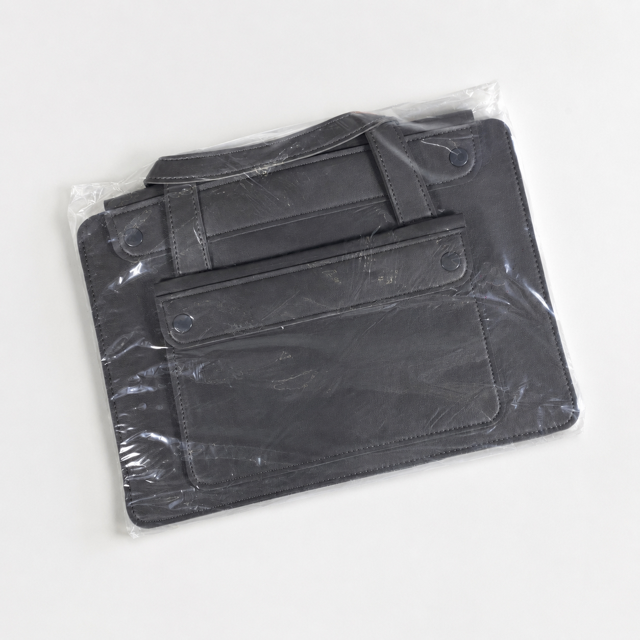 Gambar produk CYBER Tas Laptop Sleeve Bag Leather with Handle 13 Inch - AG-1315 - Kemasan