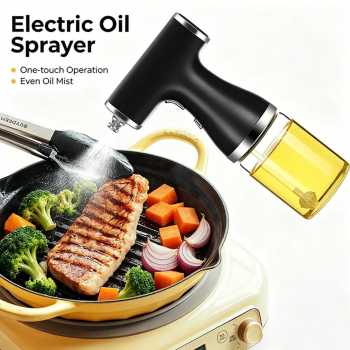 LUNAM Semprotan Minyak Goreng Elektrik Oil Spray Rechargeable 250ml - FSD-001