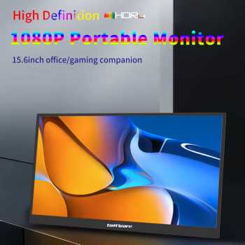 Gambar produk Taffware Portable Monitor 15.6 Inch IPS FHD 60Hz HDR10 HDMI Type C - HF-60 - 2