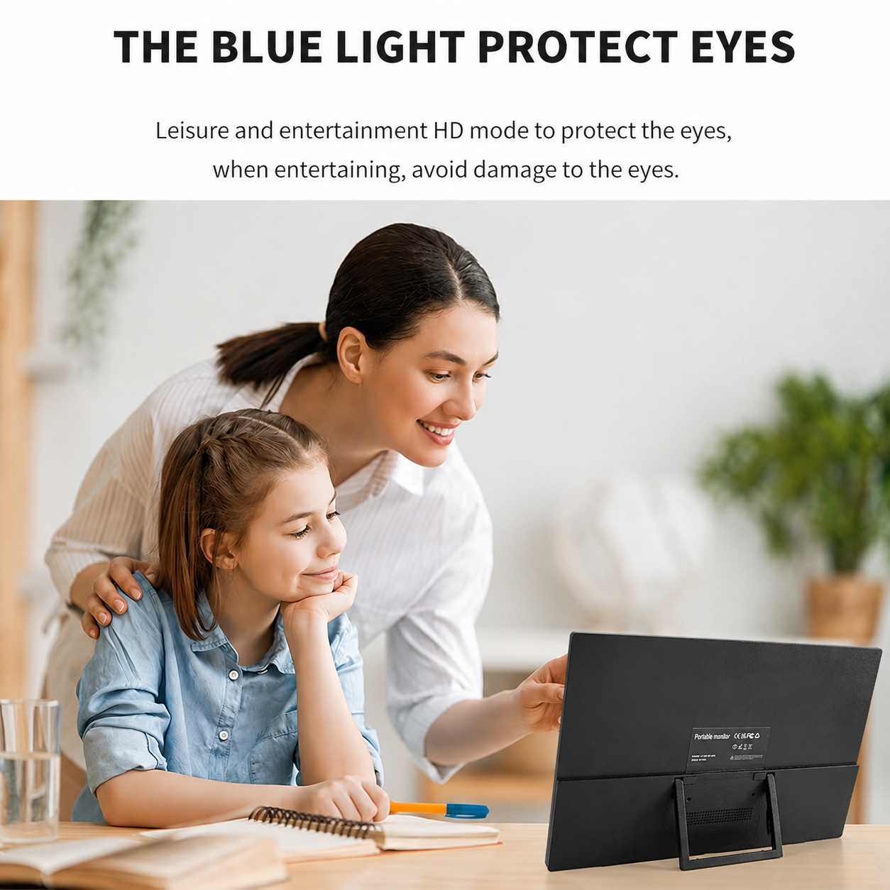 Gambar produk Taffware Portable Monitor 15.6 Inch IPS FHD 60Hz HDR10 HDMI Type C - HF-60 - 5