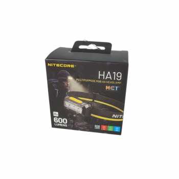 Gambar produk NITECORE Senter Kepala Headlamp LED MCT UHE 6in1 Color IP68 600 Lumens - HA19 UHE - Kemasan