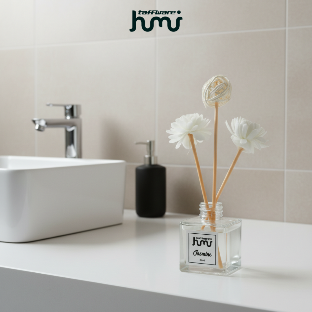 Gambar produk Taffware HUMI Pengharum Ruangan Reed Diffuser 50ml Jasmine - DF-100 - 5