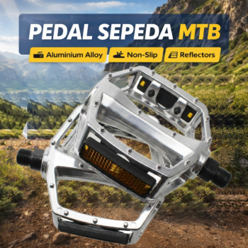 TaffSPORT Pedal Sepeda MTB Anti Slip Aluminium Alloy - M24