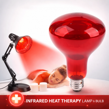 TaffOmicron Bohlam Lampu Terapi Infrared Physiotherapy Lamp E27 150W - AT669
