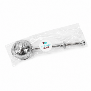 Gambar produk One Two Cups Filter Saringan Teh Reusable Tea Infuser Strainer 50mm - K522 - Kemasan
