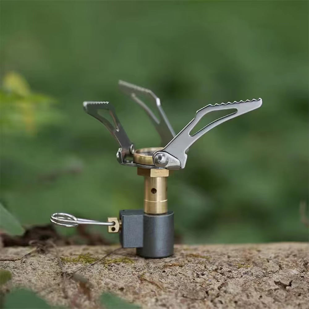 Gambar produk BISO Kompor Gas Portable Mini Outdoor Ultralight Camping Stove 3000W - A24 - 1
