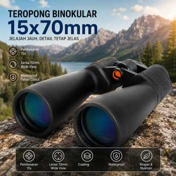 CELESTRON SkyMaster Teropong Binokular Telescope Outdoor 15x70mm - 71009