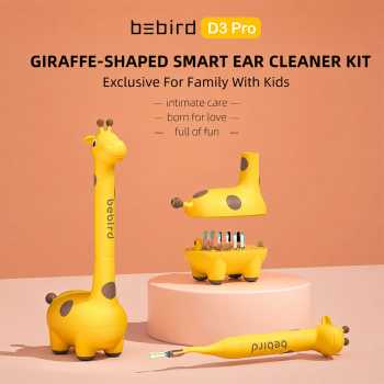 Bebird Kamera Pembersih Telinga Korek Kuping Otoskop Endoscope WiFi - D3 Pro