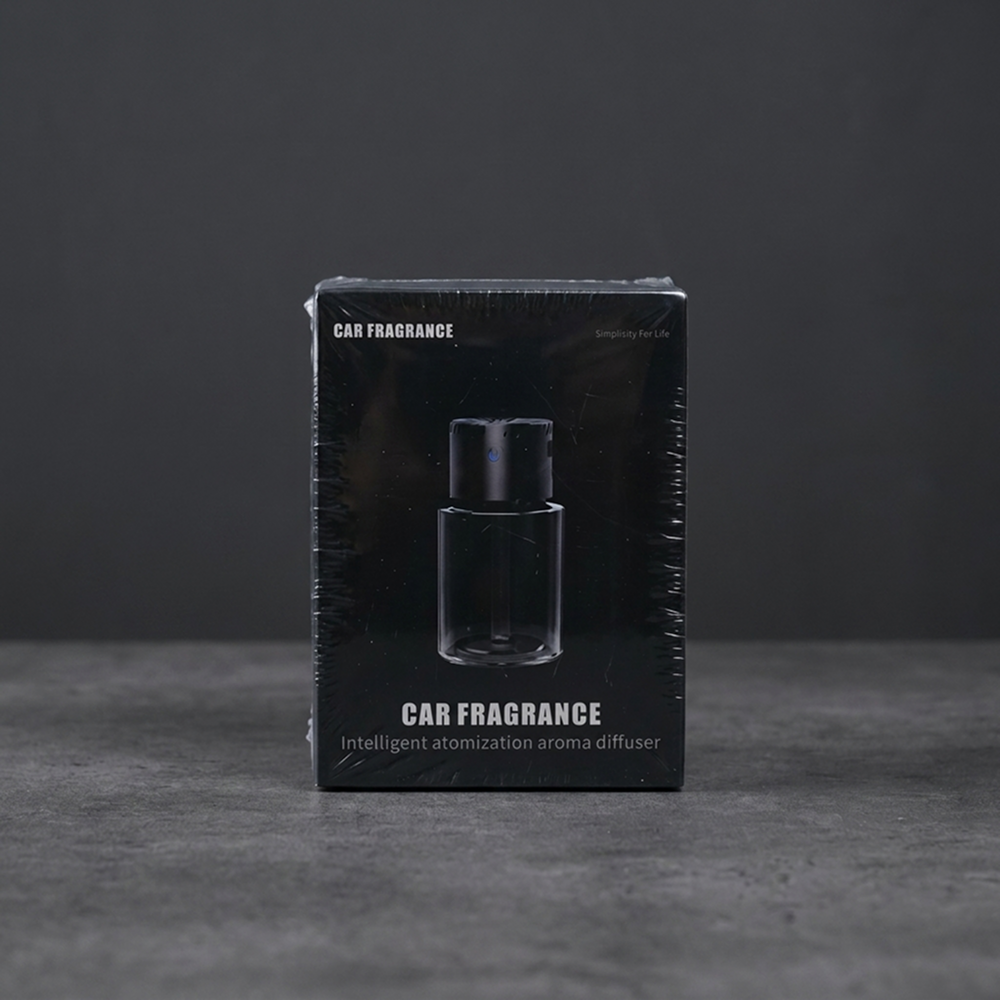 Gambar produk ELYSIAN Parfum Mobil Otomatis 3 Mode 200mAh Car Freshener 140ml Ebony Agarwood - CAS-02 - Kemasan