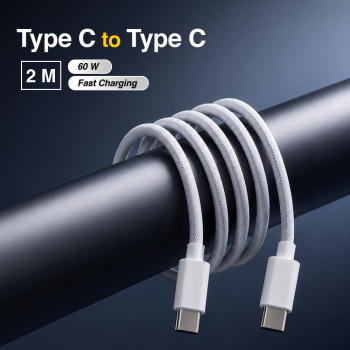 TECVAS Kabel Charger USB Type C to Type C Fast Charging 2M - AO51