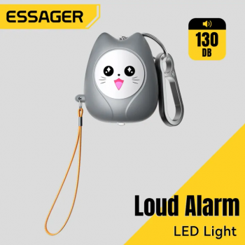 Gambar produk ESSAGER Alarm Darurat Personal Safety Self Defense 130dB with LED - H7