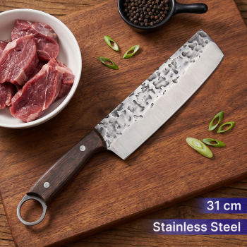 REXXAR Pisau Daging Tajam Stainless Steel Forged Cleaver Knife 31cm - R-31