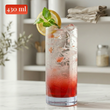 LAYCE Gelas Plastik Tahan Panas Anti Pecah Teh Jus Acrylic Glass - LY-85