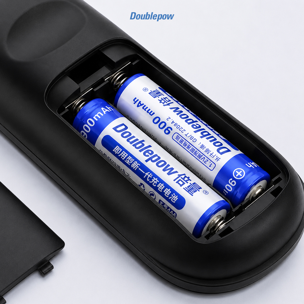 Gambar produk Doublepow Baterai Isi Ulang AAA Ni-MH Button Top 900mAh 1.2V 2 PCS - 6