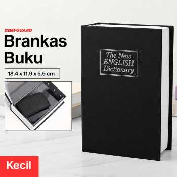 Gambar produk TaffGUARD Brankas Buku Kamus Kunci Manual Anti Maling Hidden Safe Box Kecil - KB-10L