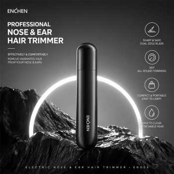 ENCHEN Alat Cukur Elektrik Bulu Hidung Telinga Trimmer Dual Edge Blade - EN005 N3