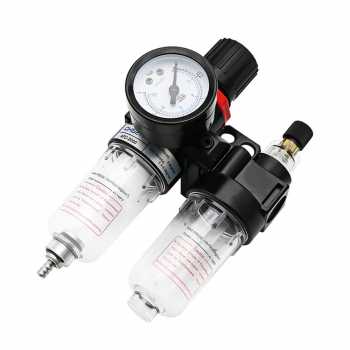 Gambar produk Gene Air Filter Regulator Lubricator Kompresor G1/4 with Konektor - AFC2000 - 3