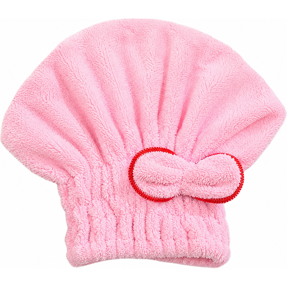 Gambar produk Anller Handuk Pengering Rambut Kepala Hair Wrap Drying Coral Fleece - FO80 - 7