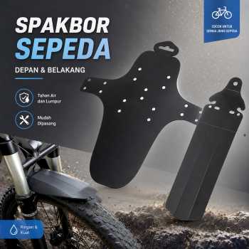 Gambar produk Spakbor Fender Depan Belakang Sepeda Gunung MTB - HF0034300