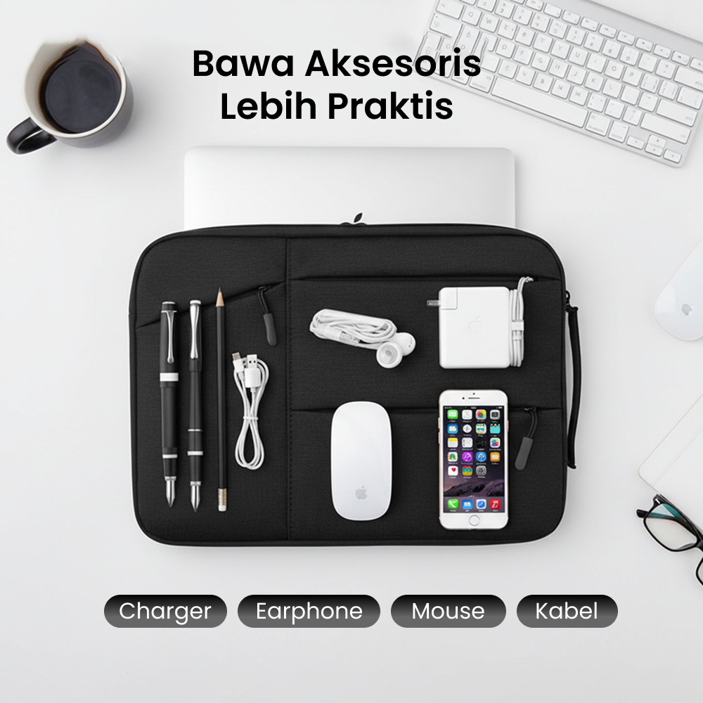 Gambar produk Mosiso Sleeve Case Shockproof Notebook Cover for Laptop 15.6 Inch - C0412 - 1