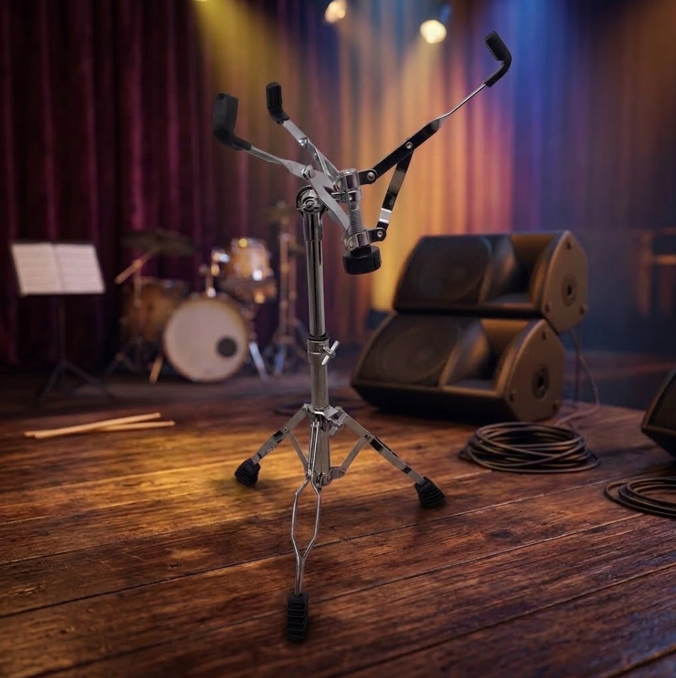 Gambar produk OZA Snare Drum Stand Heavy Duty Adjustable Height Holder Anti-Slip - O-14 - 2